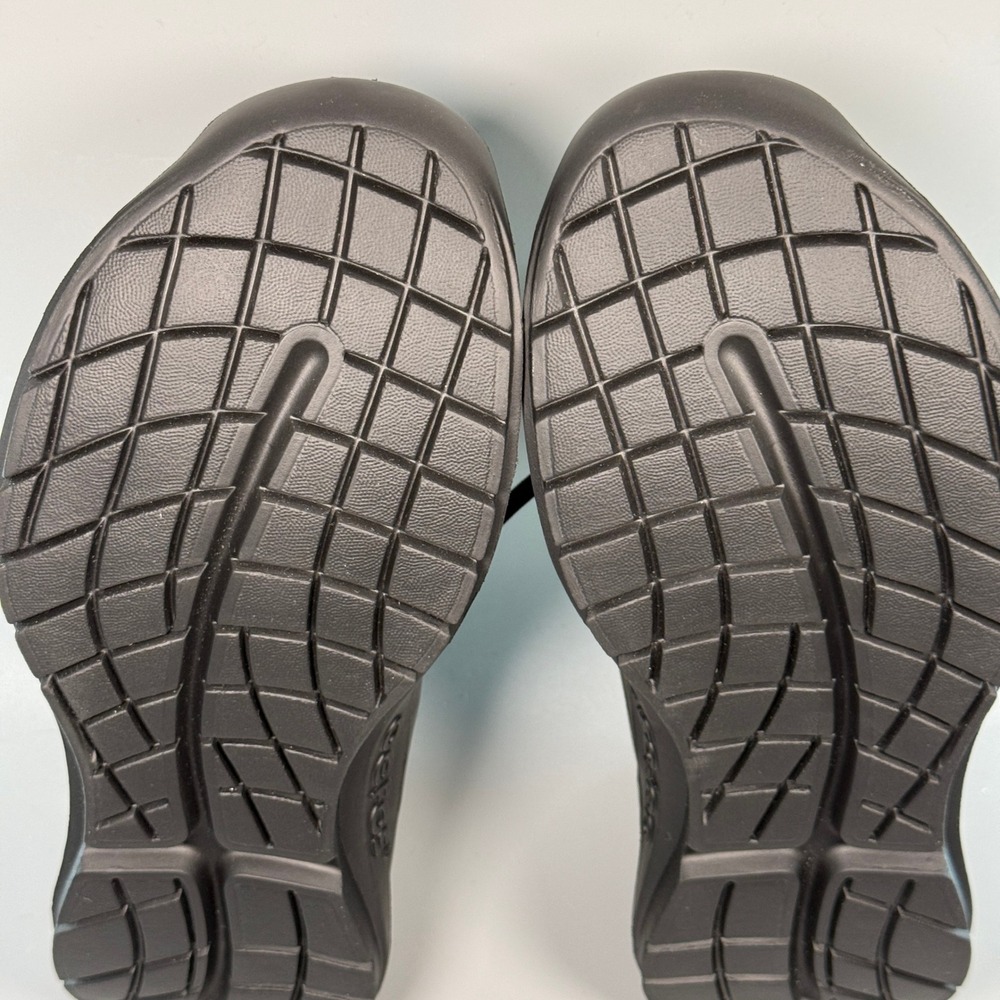 Oofos OOmg Sport Low LS Women 8.5 8 1/2 Recovery Shoe Lace Slip On Sneaker Black - Picture 16 of 16